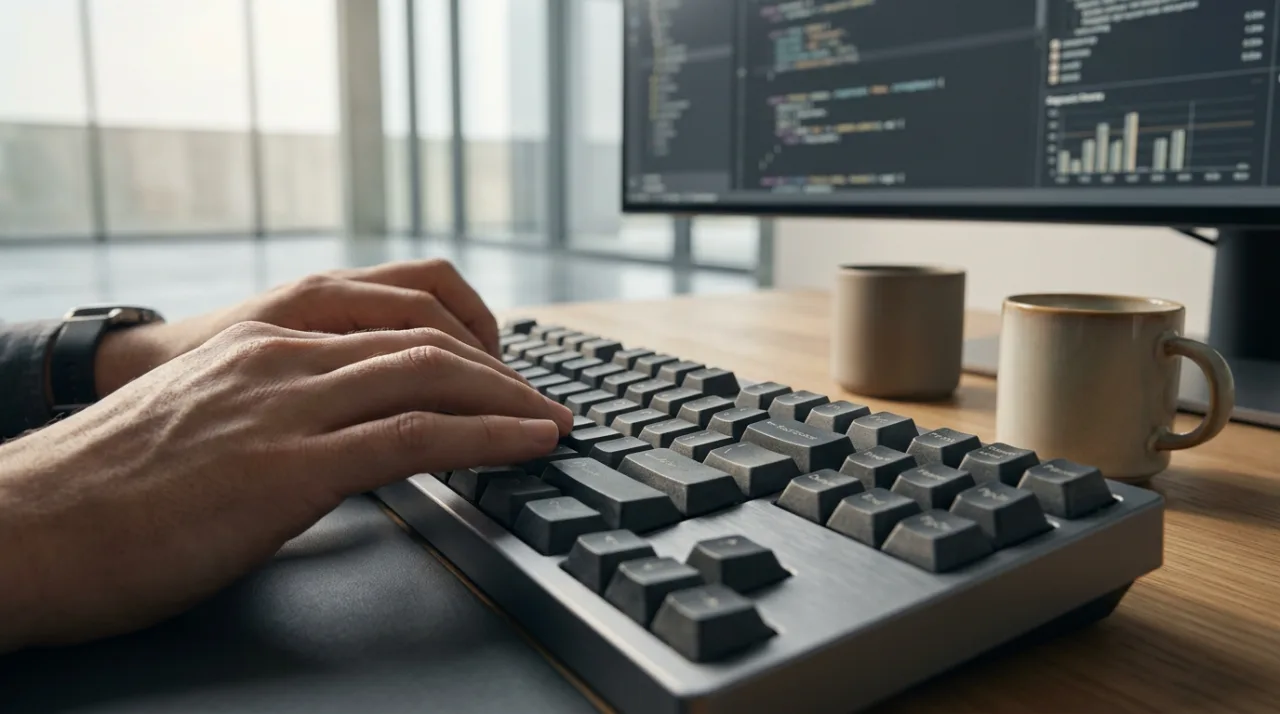 Рабочее место инженера, создающего runtime-инфраструктуру для автономных ИИ-агентов
